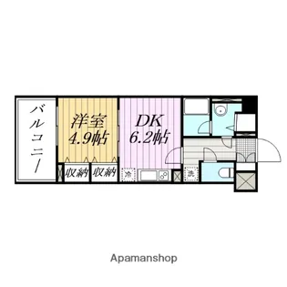 T・O BLDG.1ST【3階】の間取り