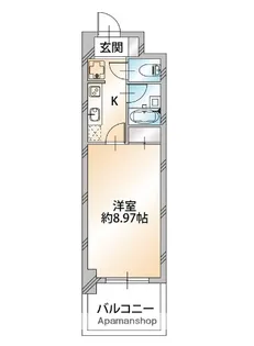 KENEDIX船橋【9階】の間取り