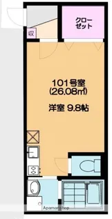 イルミナール馬込沢【1階】の間取り