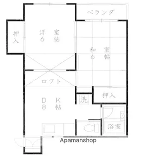 ピアハイツ南大野【2階】の間取り