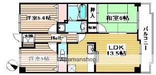 クレスト夏見台【1階】の間取り