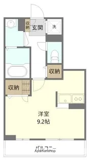 シャンテボナール【3階】の間取り