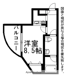 グラン・ドルチェ6【208号室】の間取り