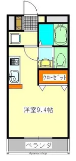 レキシントン津田沼【103号室】の間取り