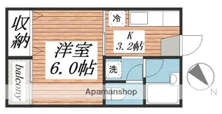 サマックスM【2階】の間取り