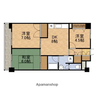 メゾン・ド・船橋【3階】の間取り
