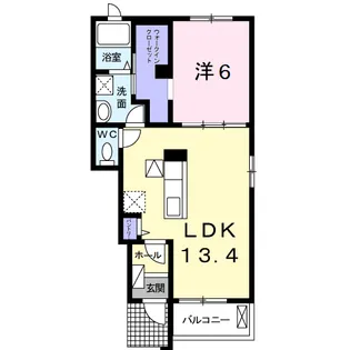 サンライトⅢ【1階】の間取り