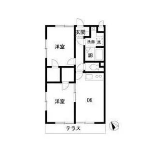 ファーストワン【1階】の間取り