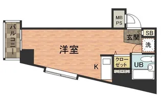 日神パレステージ市川【2階】の間取り