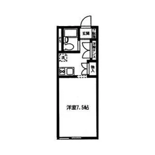 NJマンション【2階】の間取り