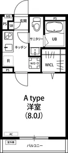 リブリ・薬園台【1階】の間取り
