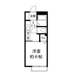 メゾン ド アルモニー【203号室号室】の間取り