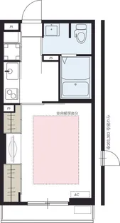 リブリ・フェリーチェ藤崎【3階】の間取り