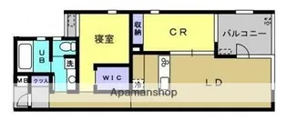 ソネット東船橋【1階】の間取り