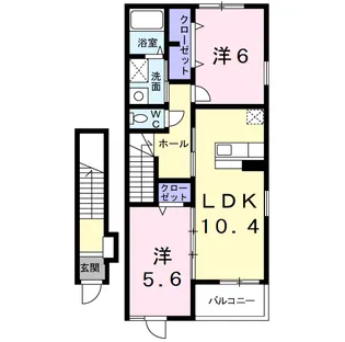 ヴィータ21【2階】の間取り