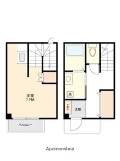 LIEN A【3号室】の間取り