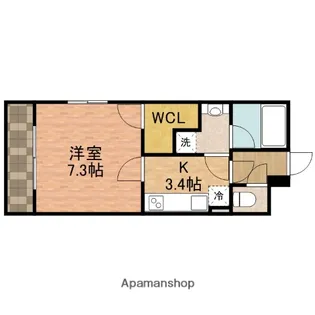 千葉県船橋市海神3丁目【マンション】の間取り