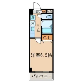 YKマンション【4階】の間取り