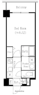 ドゥーエ西船橋【2階】の間取り