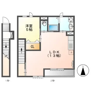ステイブルハイム【2階】の間取り