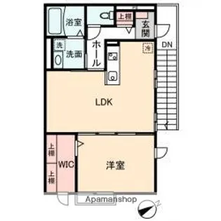 ディアコート【2階】の間取り