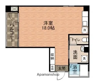 GRANDIR【3階】の間取り