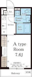 リブリ・ラフロイグ【1階】の間取り