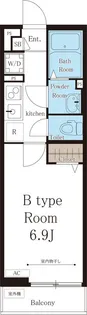 リブリ・ラシーナⅡ【3階】の間取り