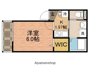 ユーフォリア船橋【1階】の間取り