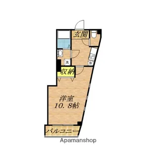 LEHUA船橋【203号室】の間取り