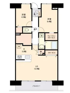 コンフォート津田沼壱番館【0104号室】の間取り