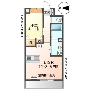 CRECIA【2階】の間取り