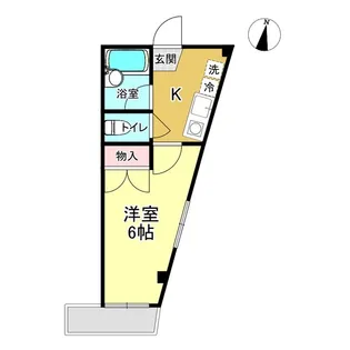 オークマンション【2階】の間取り