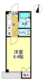 オークマンション【1階】の間取り
