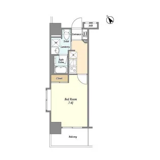 BPRレジデンス船橋【4階】の間取り