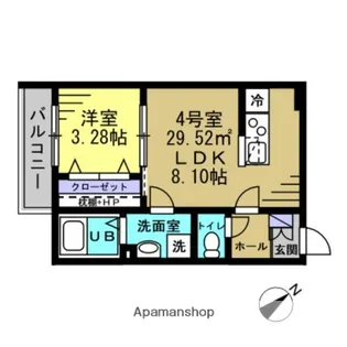 AJ津田沼Ⅴ【2階】の間取り