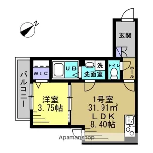 AJ津田沼Ⅴ【3階】の間取り