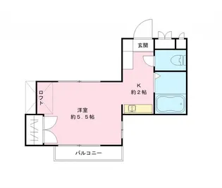 シュドルフ海神【2階】の間取り