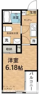 GRAN DIOR【301号室】の間取り