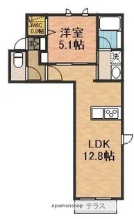 ラフレーズ【106号室】の間取り