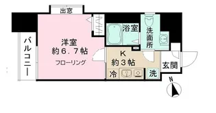ミリアビタNO.15【3階】の間取り