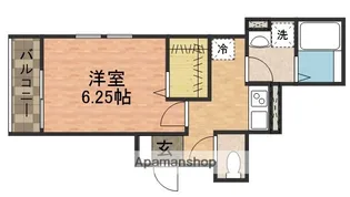 BLOSSOM【2階】の間取り