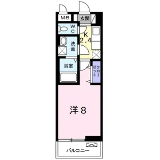 フランソーレ【3階】の間取り