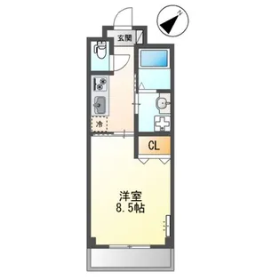 ソラナ宮本【2階】の間取り