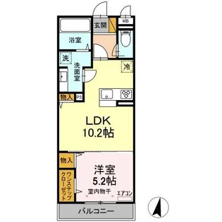 サンボナール【3階】の間取り
