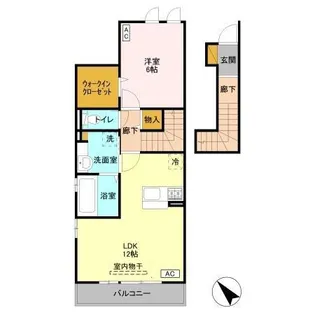 プルミエールⅡ【2階】の間取り