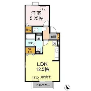 ソレーユ西船【2階】の間取り