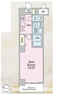 アロー東海神 37番館【303号室】の間取り