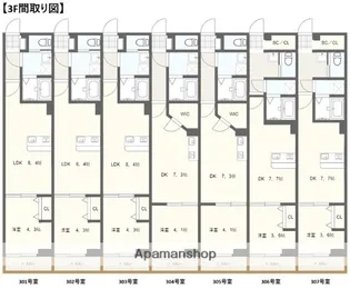 SHELL MAISON【3階】の間取り
