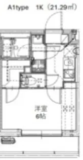 ALIVIS船橋夏見【1階】の間取り
